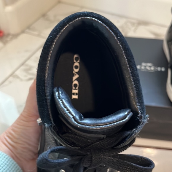 Authentic Coach high top sneakers - Picture 3 of 8